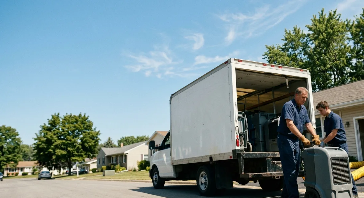 Water Damage Cleanup in Mogadore, OH near me